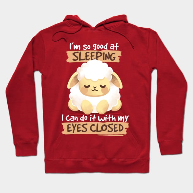 Sleeping sheep Hoodie by NemiMakeit